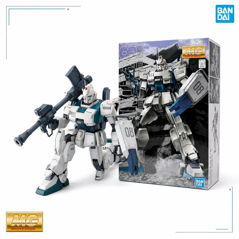 Model Kit Ms General - Bandai Original MG RX-79G Ez8 Gundam