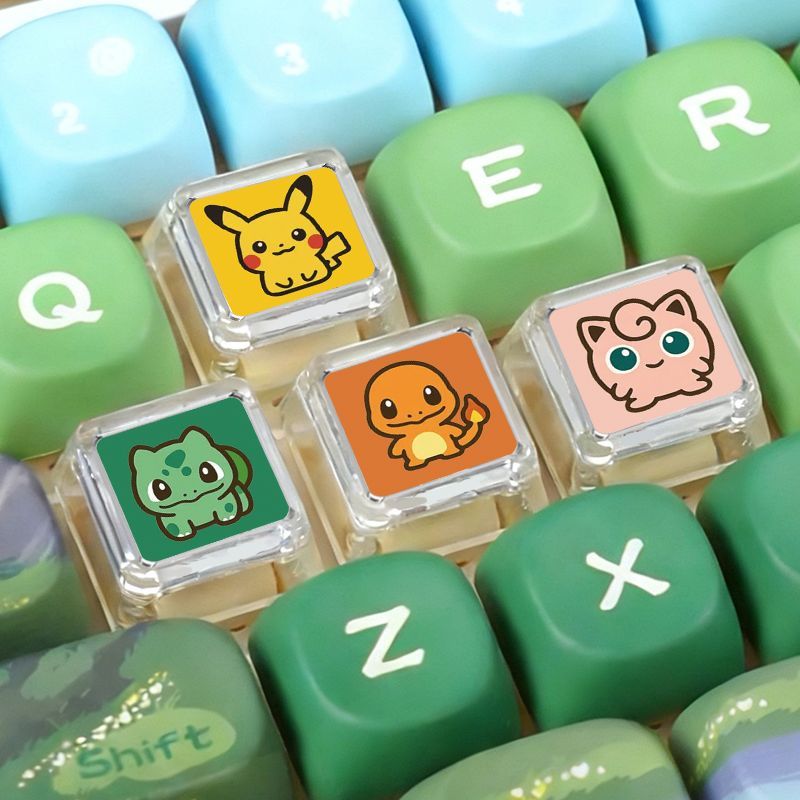 Model Kit Pokemon - Pokémon Cross Axle Mechanical Keyboard Key