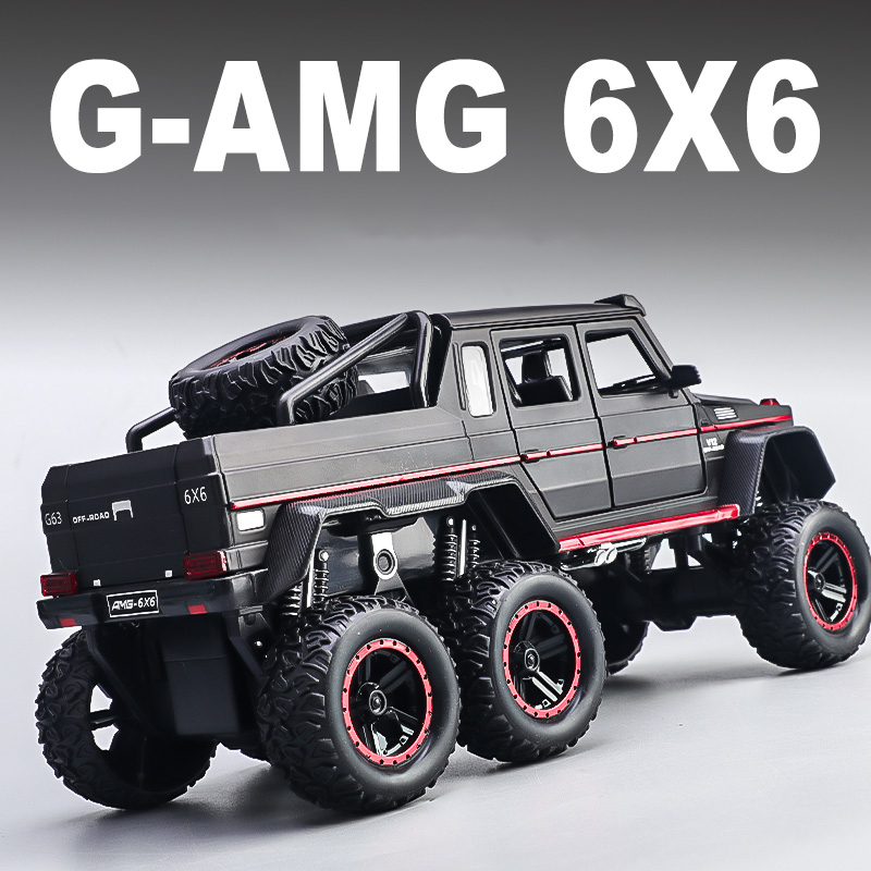 Model Kit Mustang - Boxed Large Benz G63 6X6 Car