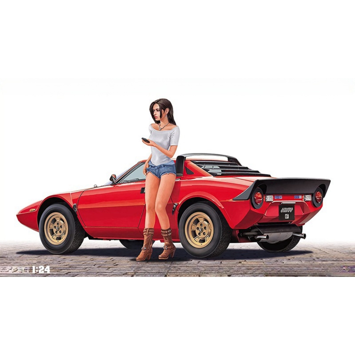 Model Kit Entry Grade - 1/24 Figure Resin Unpainted Model Kit,