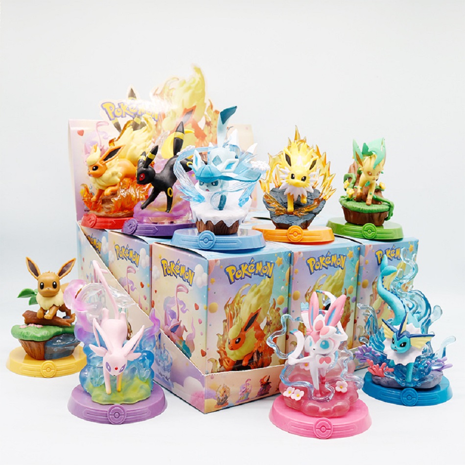 Model Kit Pokemon - 8 style Pok é mon Action