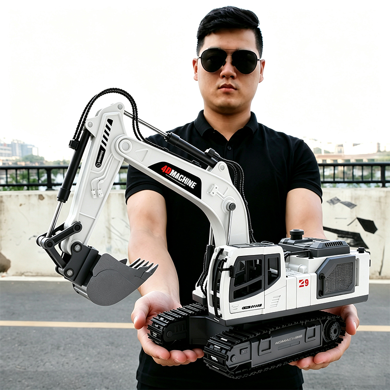 Model Kit Excavator - RC Excavator 14 Channel 3 IN