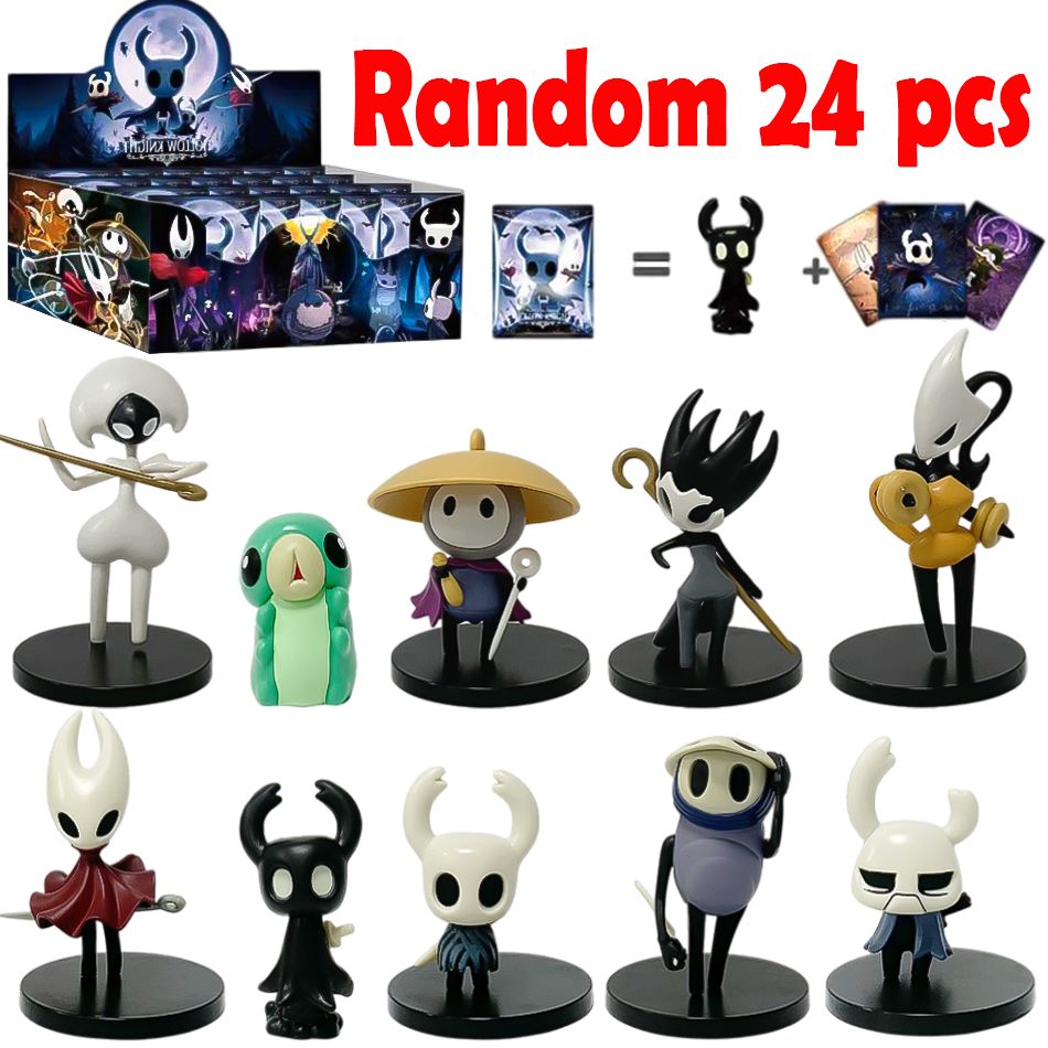 Model Kit Knight - 1-24pcs/Set Hollow Knight Blind Bag Toys