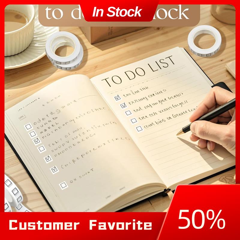AT03 Top 10 Rolls Checkbox Was - Masking Tape Thin recension och pris