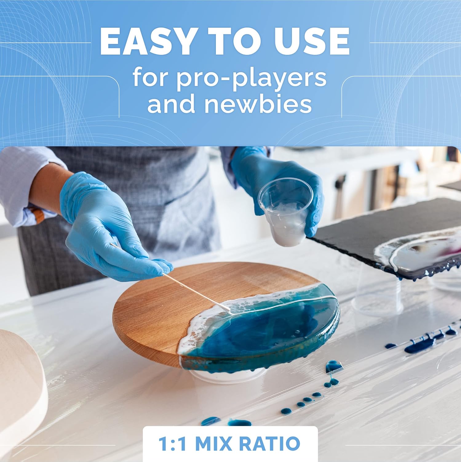 32OZ Clear Epoxy Resin Kit, No - Resin Kit Cast recension och pris