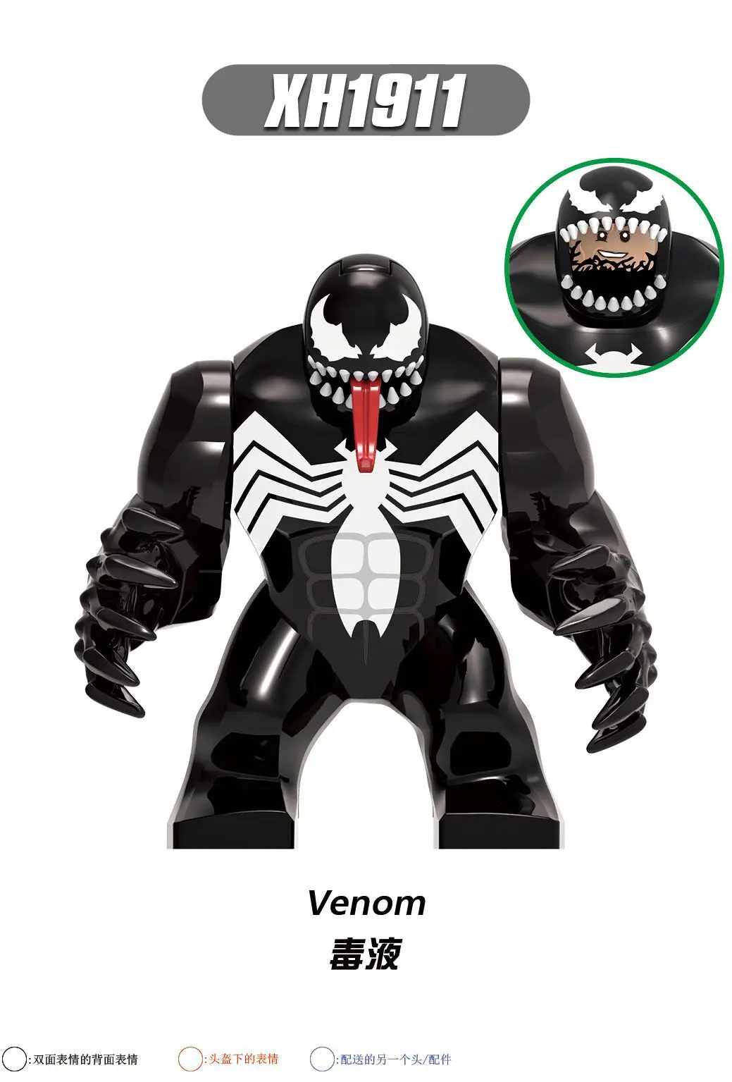Superhero Action Doll Mini Bui - Model Kit Venom recension och pris