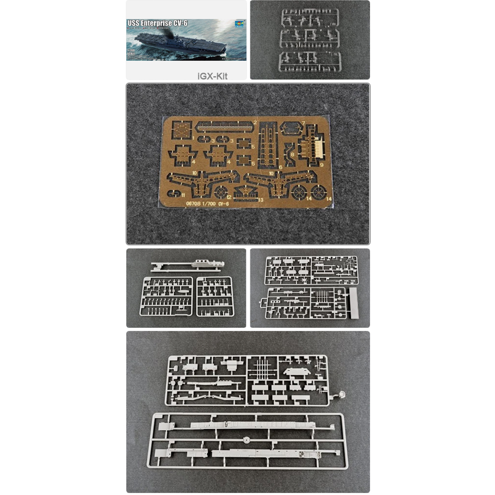 Trumpeter 06708 1/700 USS Ente - Model Kit Uss Enterprise recension och pris
