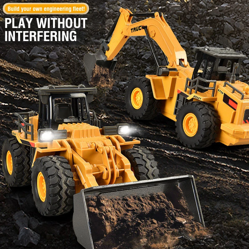 2.4G Alloy Remote Control Exca - Model Kit Excavator recension och pris