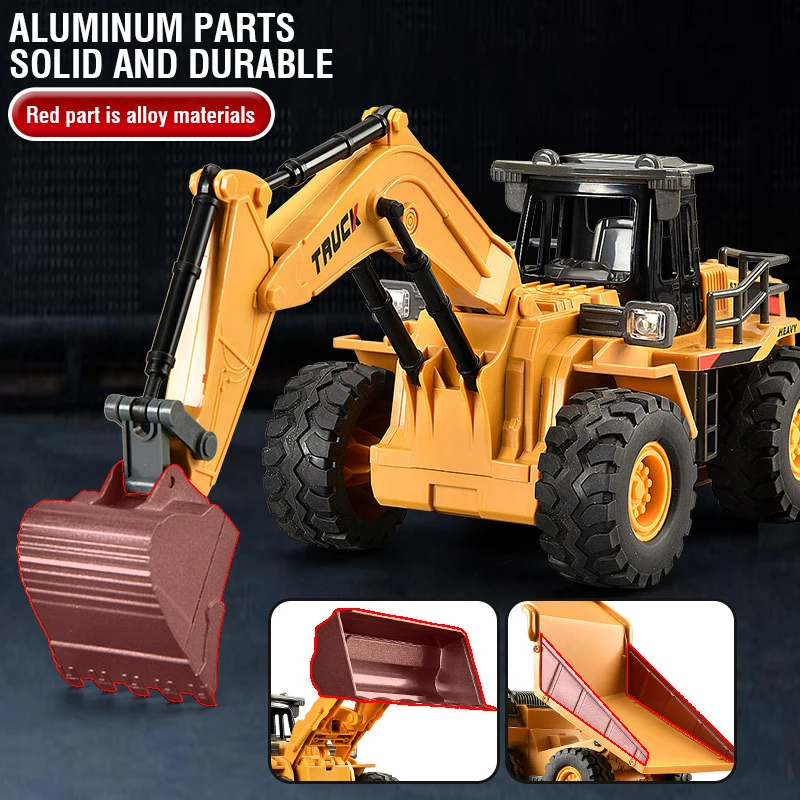 2.4G Alloy Remote Control Exca - Model Kit Excavator recension och pris