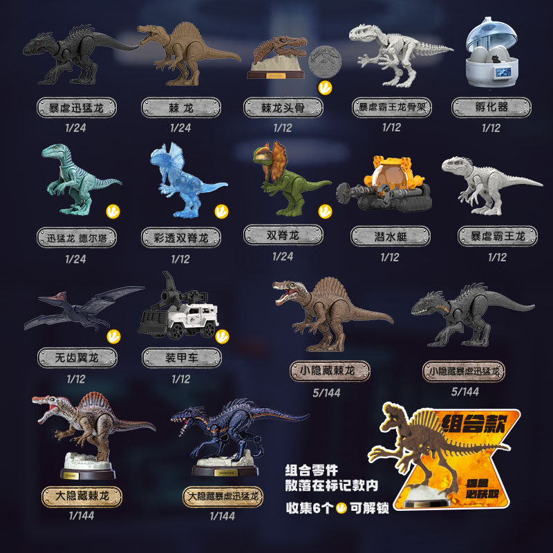 BLOKEES Jurassic World Jurassi - Model Kit Dinosaur recension och pris