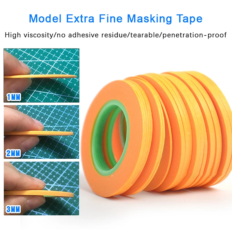 Model Spraying Coating Color U - Masking Tape Thin recension och pris