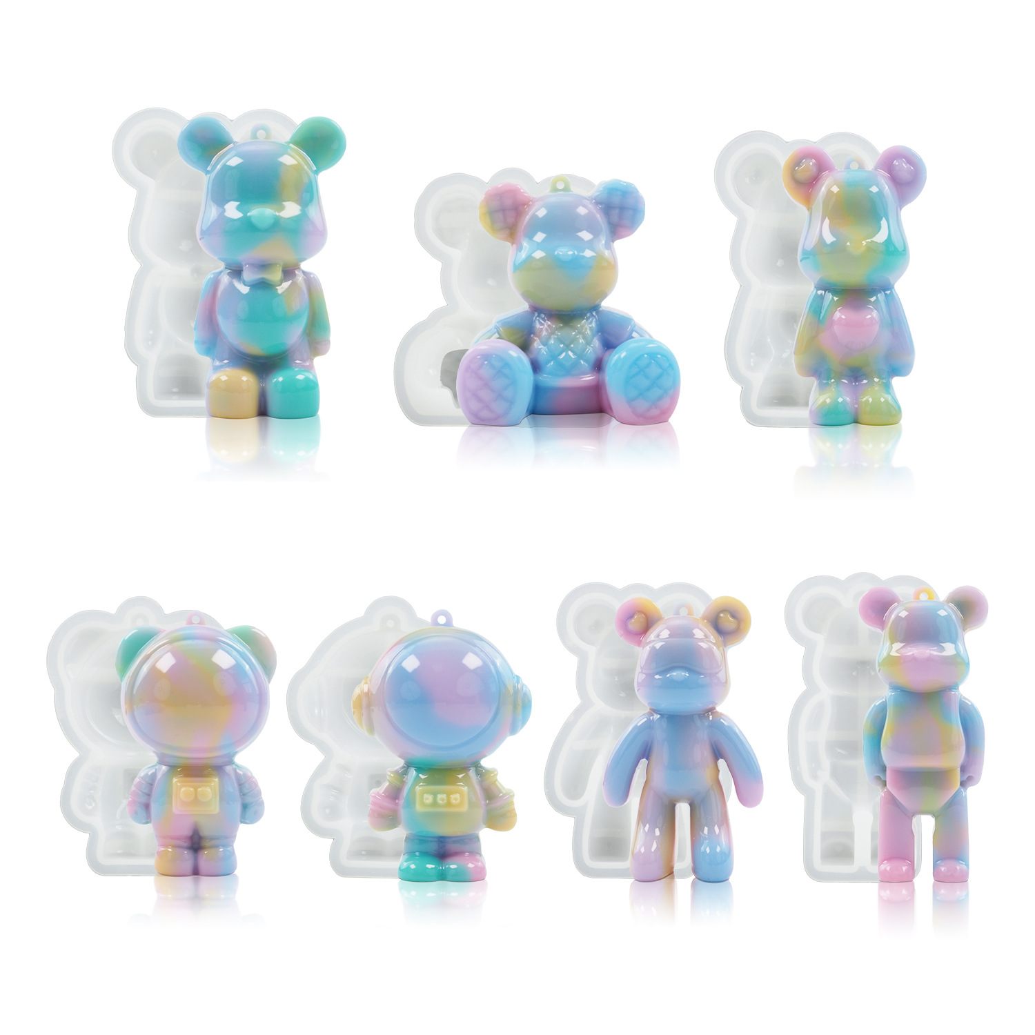 DIY Crystal Epoxy Resin Mold 3 - Model Kit Varnish recension och pris