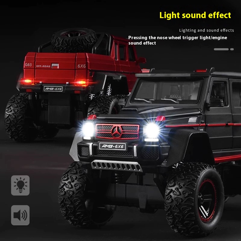Boxed Large Benz G63 6X6 Car M - Model Kit Mustang recension och pris