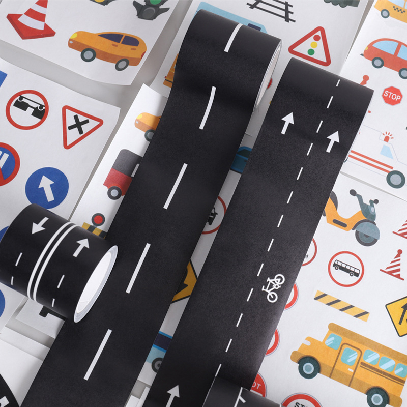 6 rolls/box DIY road and rail  - Masking Tape Thin recension och pris