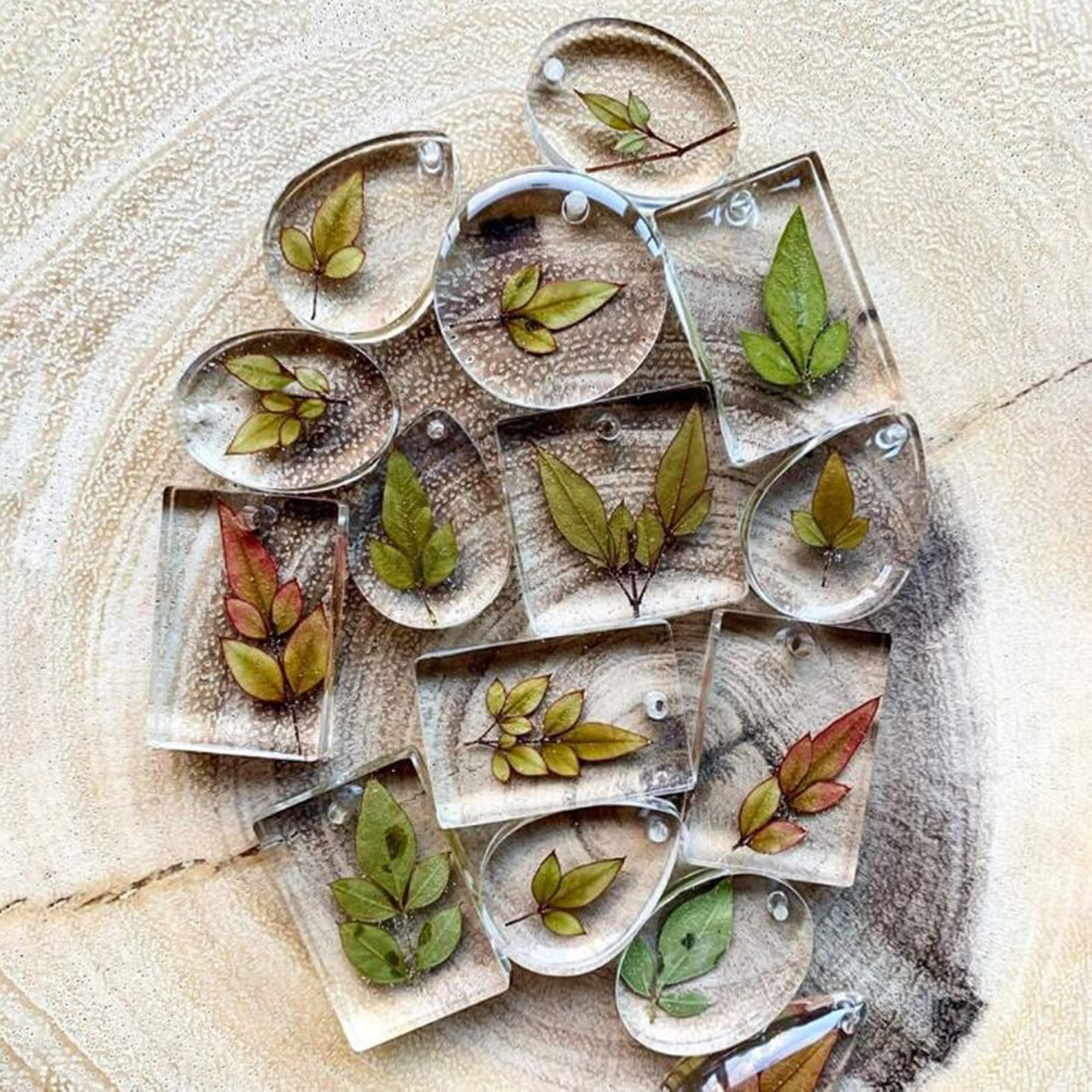 20Pcs/Set DIY Keychain Pendant - Resin Kit Cast recension och pris