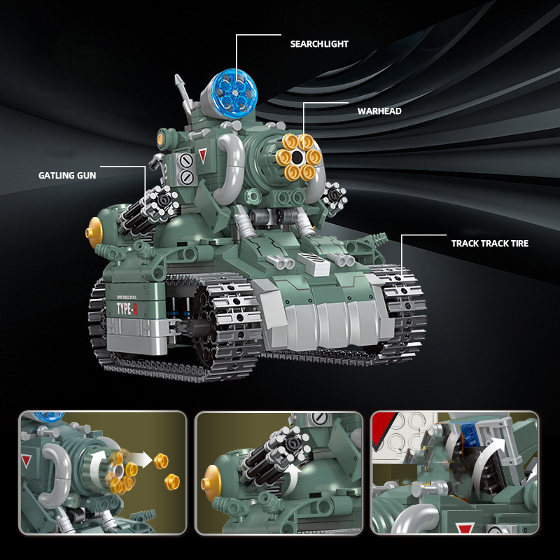 Technical 2.4ghz Rc Building B - Model Kit Metal Slug recension och pris