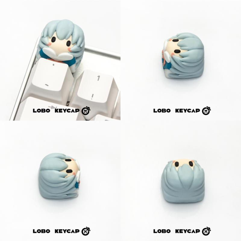 Evangelion Keycap Anime Kawaii - Model Kit Aoshima recension och pris