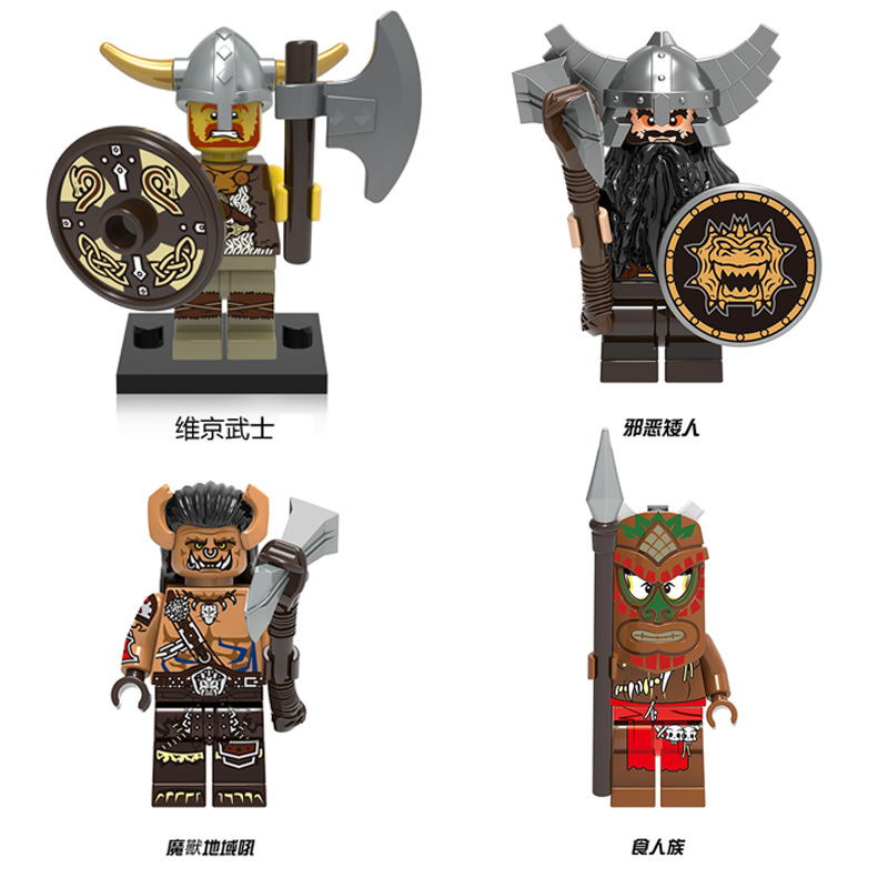 MOC Medieval Castle Knights Se - Model Kit Knight recension och pris
