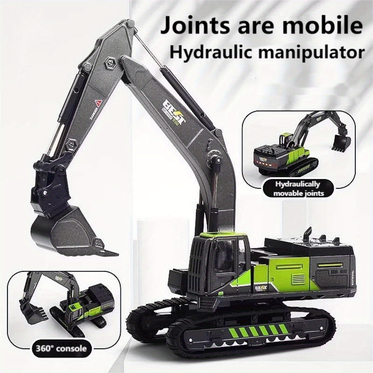1/50 Diecast Alloy Inertia Eng - Model Kit Excavator recension och pris