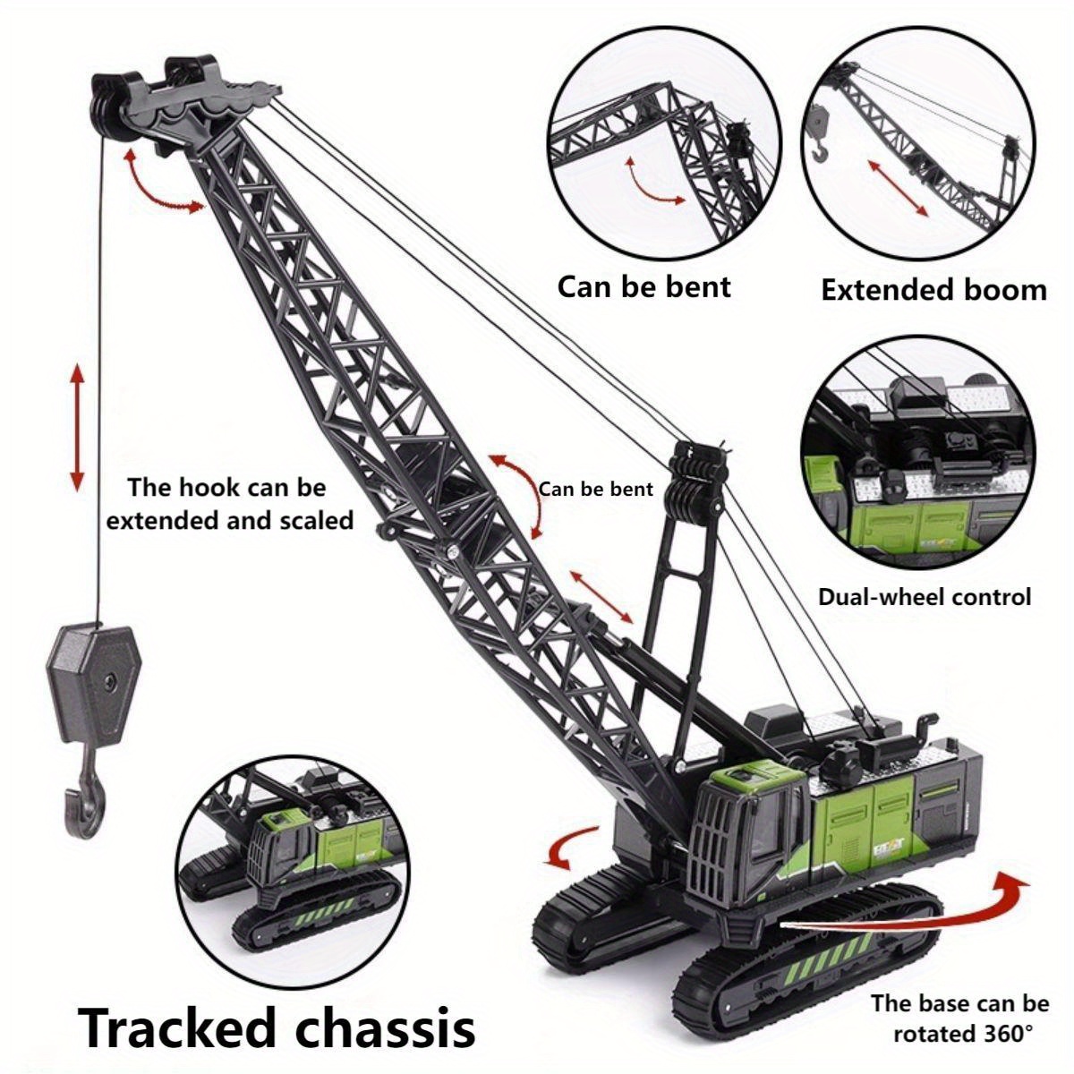 1/50 Diecast Alloy Inertia Eng - Model Kit Excavator recension och pris