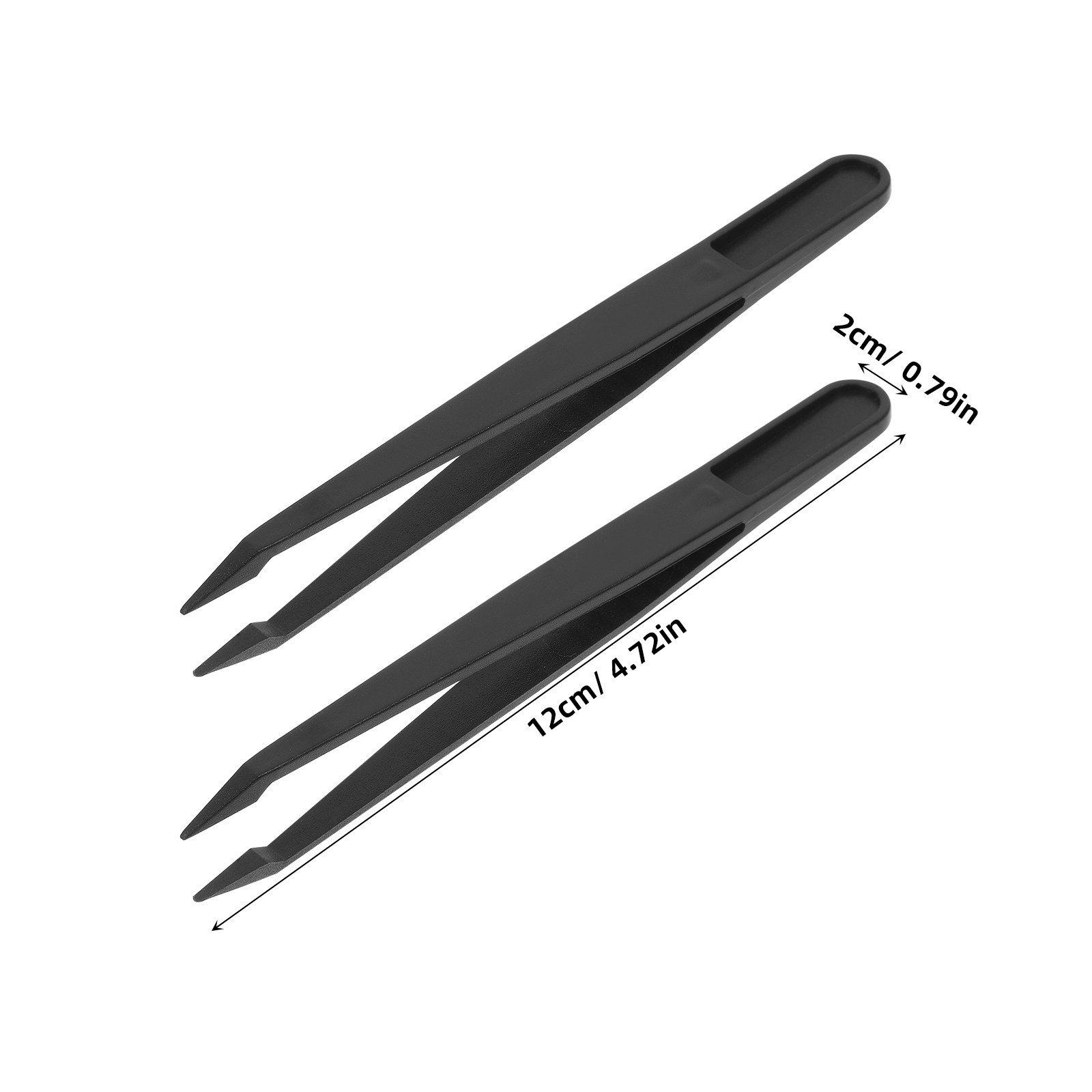 10Pcs Plastic Precision Tweeze - Model Kit Tweezers recension och pris