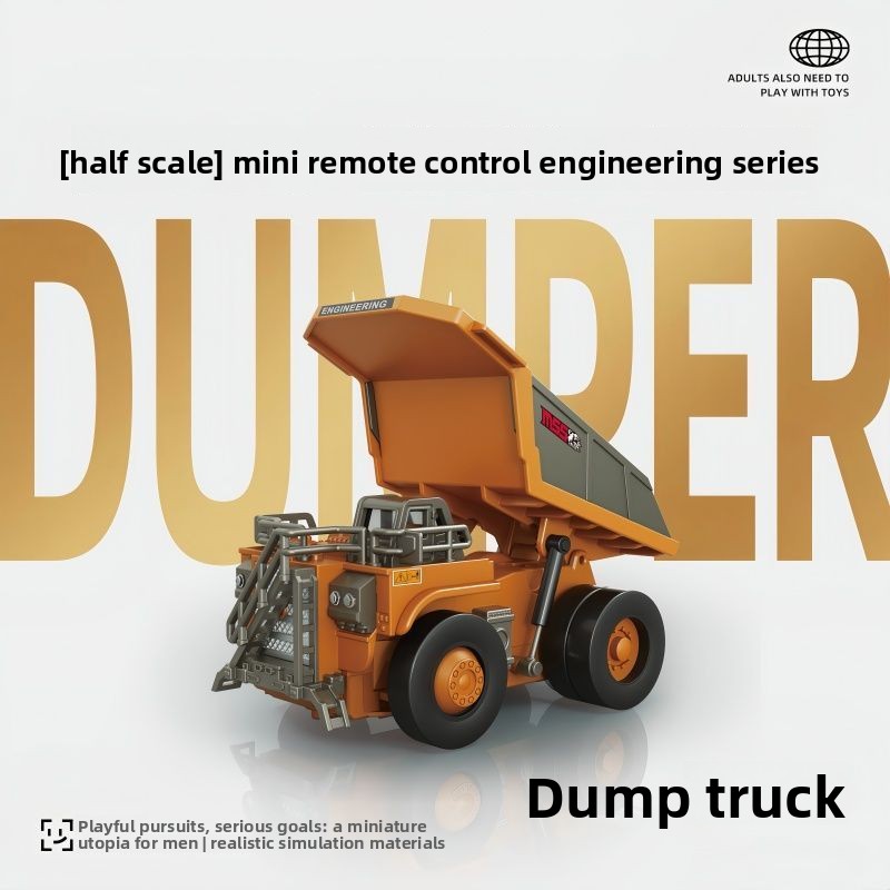 1:64 Metal RC Engineering Car  - Model Kit Excavator recension och pris