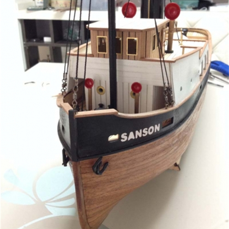 1:50 Laser-cut Wooden Boat Mod - Model Kit Entry Grade recension och pris