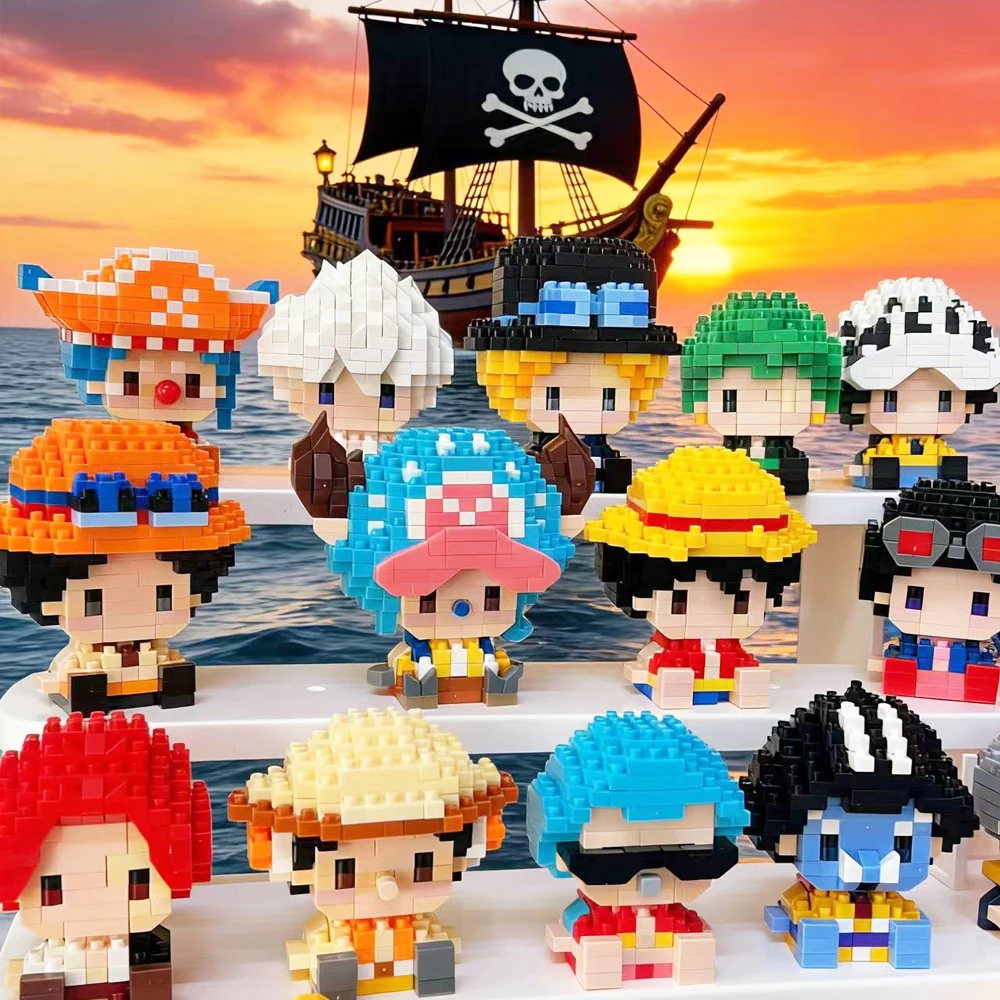 Anime Character Model Luffy 3D - Model Kit Lego recension och pris