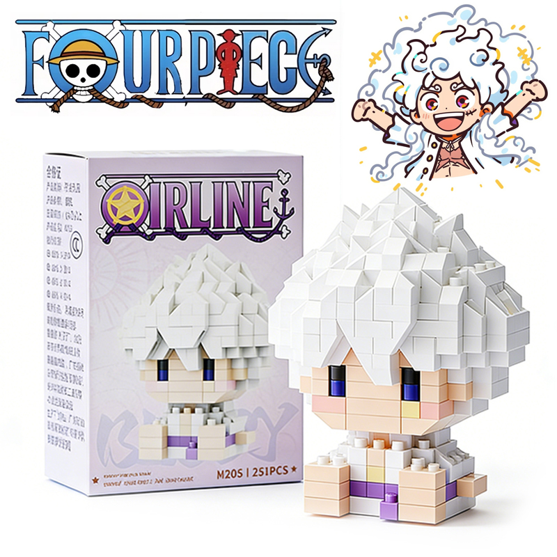 Anime Character Model Luffy 3D - Model Kit Lego recension och pris