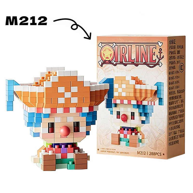 Anime Character Model Luffy 3D - Model Kit Lego recension och pris