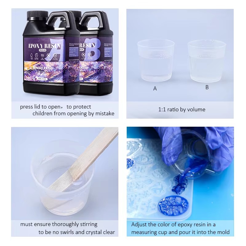 Easy Mix 1:1 Epoxy Resin Kit C - Resin Kit Cast recension och pris