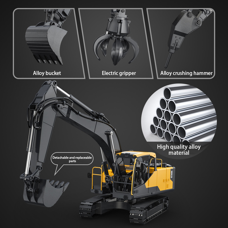 Double E E598  EC160E 1:16 E59 - Model Kit Excavator recension och pris