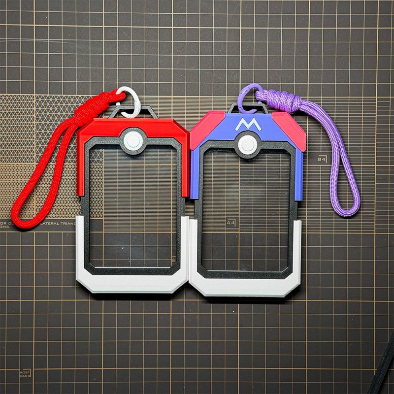 Poke Ball Vertical Card Holder - Model Kit Pokemon recension och pris