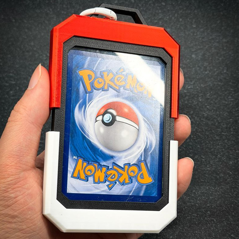 Poke Ball Vertical Card Holder - Model Kit Pokemon recension och pris