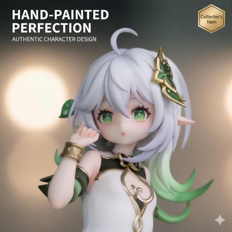 Nahida 3D Ready Made Genshin I - Model Kit Hg recension och pris