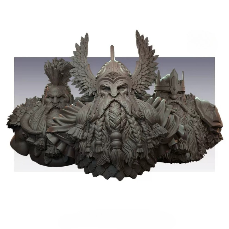 1/12 Scale Die-Cast Resin Bust - Model Kit Knight recension och pris