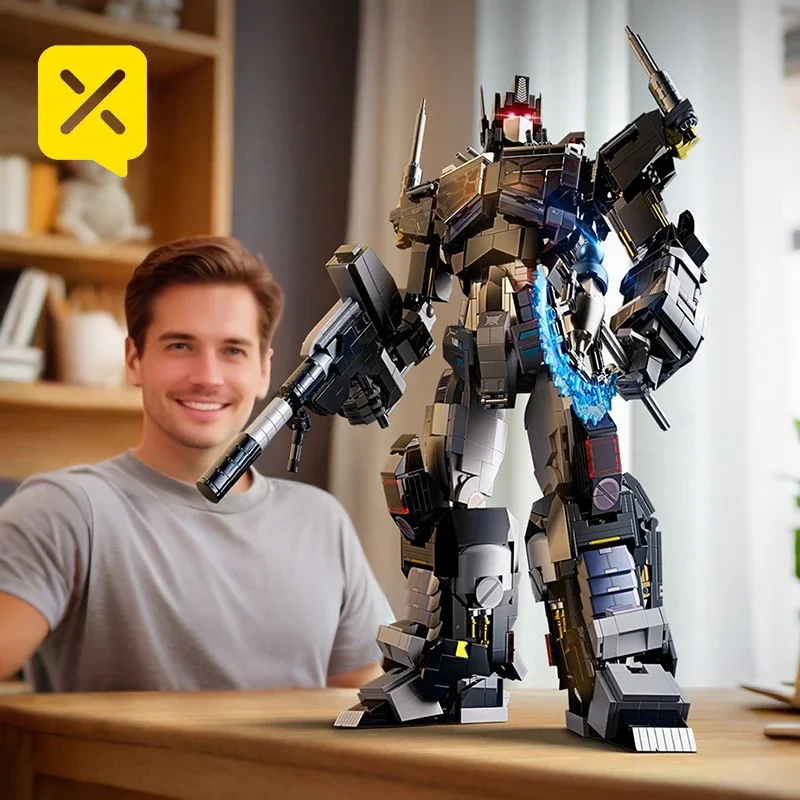 Optimus Prime Knight Transform - Model Kit Optimus recension och pris