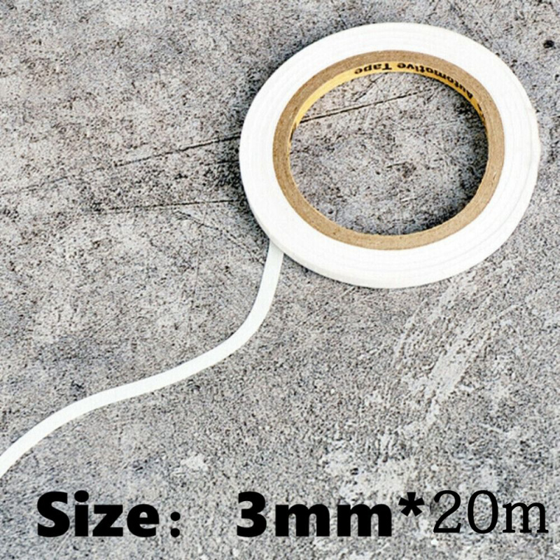 2 Rolls White Flexible Curve M - Masking Tape Thin recension och pris
