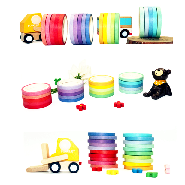 20roll 7.5mm Colorful Washi Ta - Masking Tape Thin recension och pris