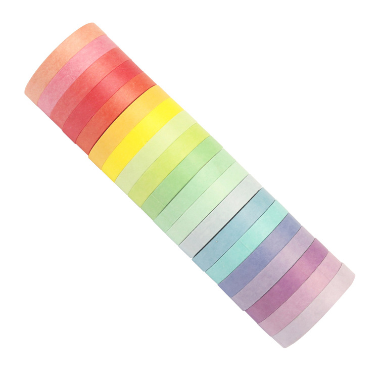 20roll 7.5mm Colorful Washi Ta - Masking Tape Thin recension och pris