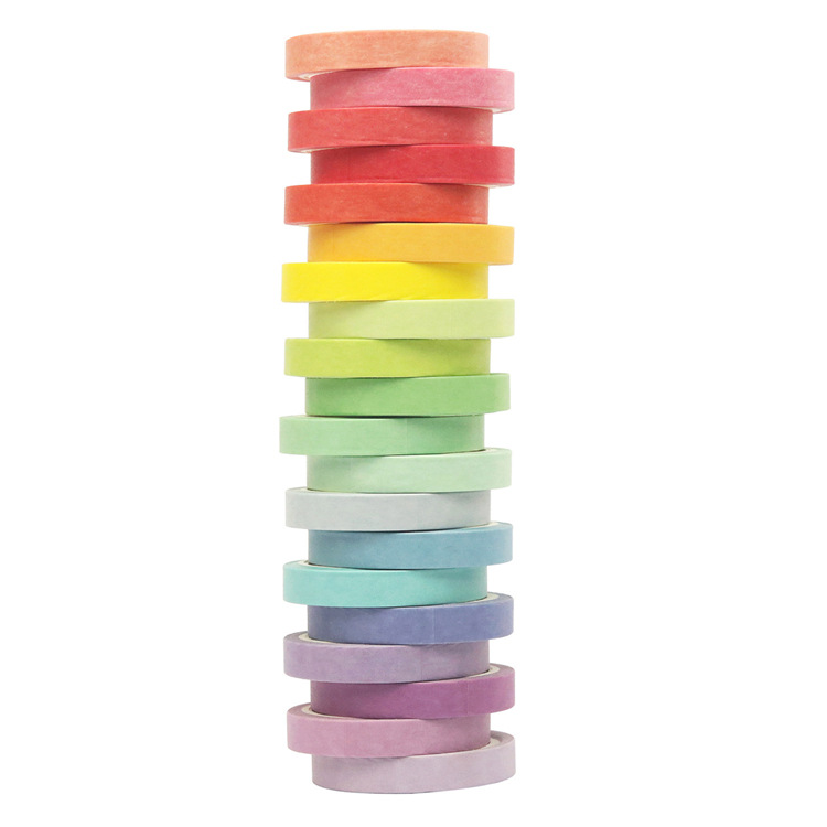 20roll 7.5mm Colorful Washi Ta - Masking Tape Thin recension och pris