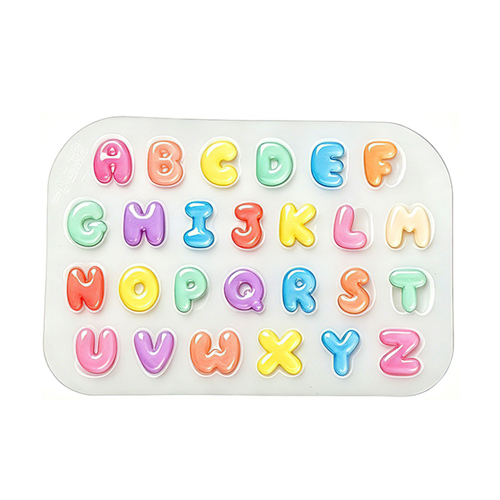2Pcs Mini Letter Silicone Mold - Resin Kit Cast recension och pris