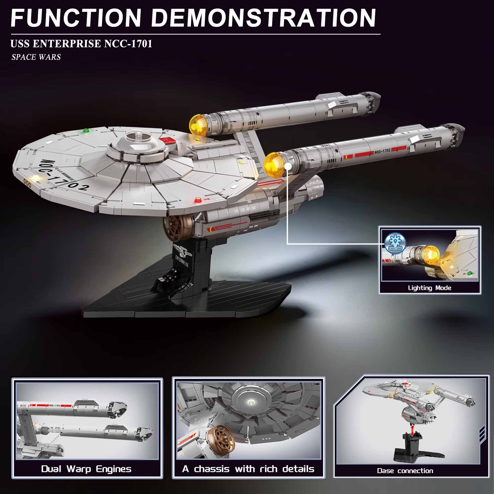 Movie Games Star Trek USS Ente - Model Kit Uss Enterprise recension och pris