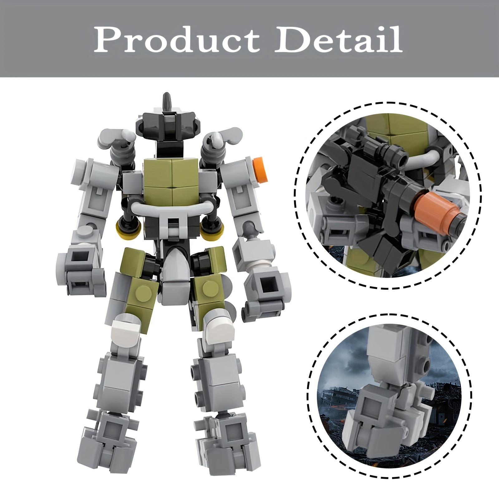 MOC Robot Building Kit Armor A - Model Kit Metal Slug recension och pris