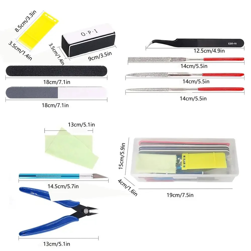 9/11/21/24/32pcs 3D Printer To - Model Kit Tweezers recension och pris