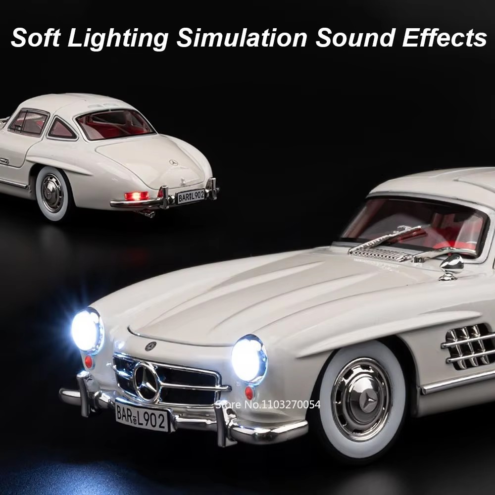 1:24 300SL W140 Alloy Model To - Model Kit Mustang recension och pris