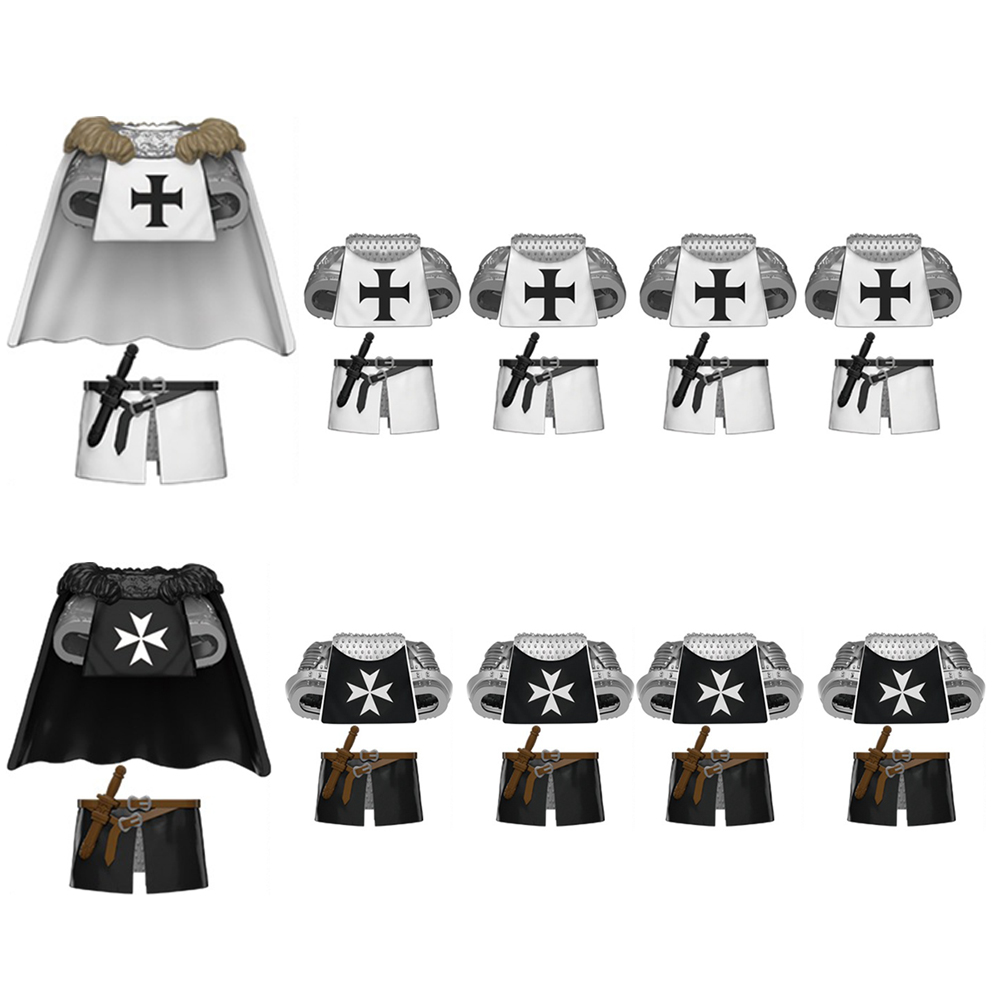 MOC Medieval Military War Knig - Model Kit Knight recension och pris