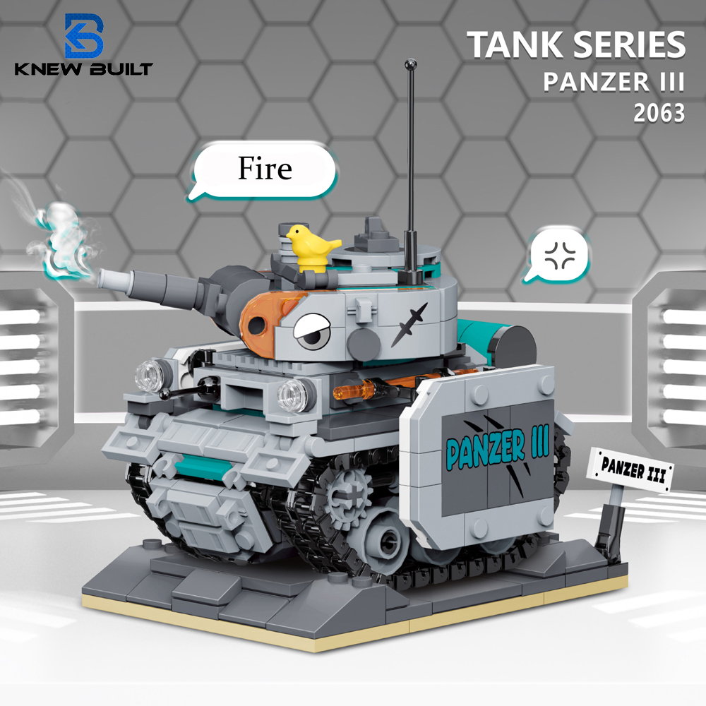 KNEW BUILT Mini Tank Building  - Model Kit Metal Slug recension och pris