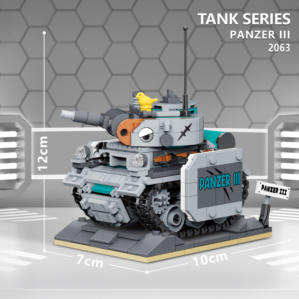 KNEW BUILT Mini Tank Building  - Model Kit Metal Slug recension och pris