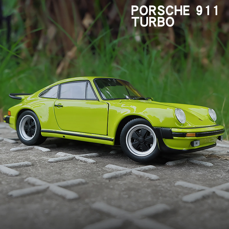 WELLY 1:24 Porsche 911 Turbo 3 - Model Kit Mustang recension och pris